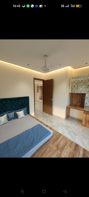 Bedroom in 2 BHK Apartment at Kamalraj Datta Vihar, Moshi – for Rent