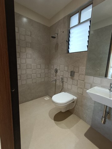 Bathroom in 2 BHK Apartment at Kamalraj Datta Vihar, Moshi – for Rent