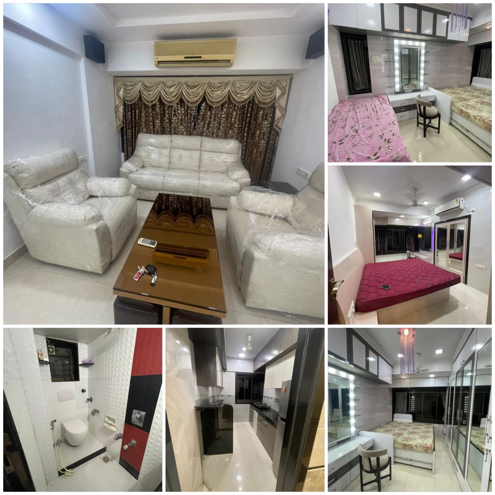 2 BHK + Pooja Room Apartment For Rent in Romell Orbis