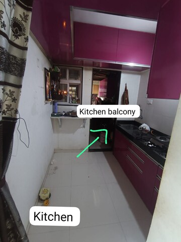 Kitchen in 1 BHK Apartment at Kondhwa – for Rent