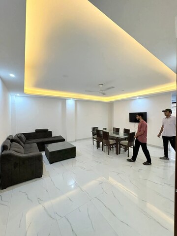Living Room in 2 BHK Builder Floor at Saket – for Rent