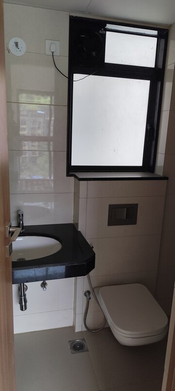 Bathroom in 1 BHK Apartment at Godrej Urban Park, Chandivali – for Rent