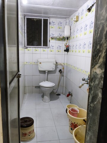 Bathroom in 1 BHK Apartment at Kaveri CHS Santacruz, Santacruz East – for Sale