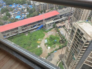 Balcony in 3 BHK Apartment at CCI Rivali Park, Borivali East – for Rent