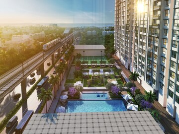 3 BHK Apartment For Rent in Hubtown The Premiere, Andheri West