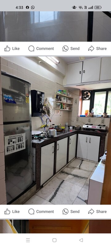 Kitchen in 1 BHK Apartment at Dhaval Sunrise Orlem, Malad West – for Rent