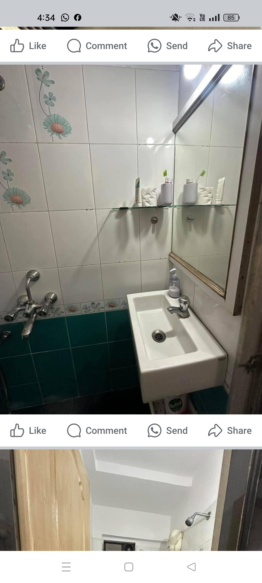 1 BHK Apartment For Rent in Dhaval Sunrise Orlem