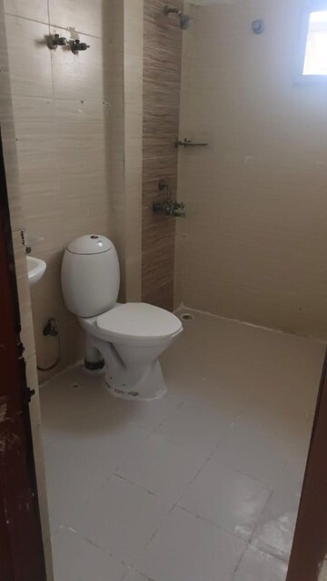 Bathroom in 3 BHK Apartment at Omaxe Residency, Gomti Nagar – for Rent