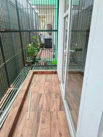 Balcony in 3 BHK Builder Floor at Fidato Honour Homes, Sector 89 – for Rent
