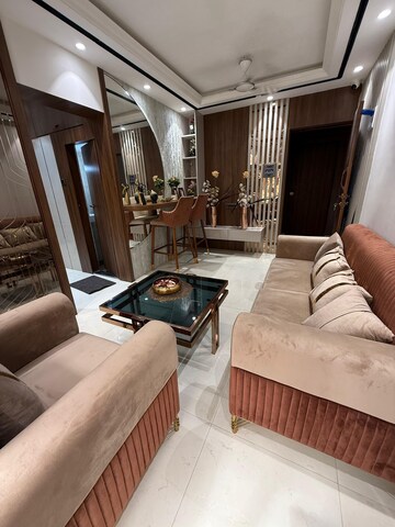 Living Room in 2 BHK Apartment at Rustomjee Avenue M, Virar West – for Sale