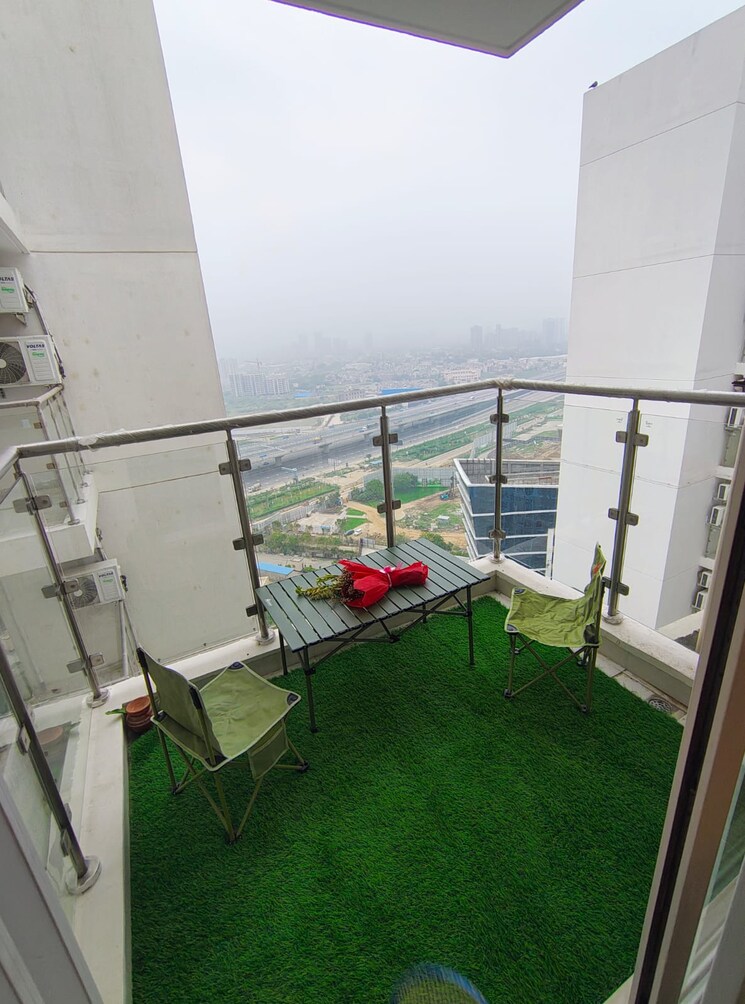 Balcony, hero-homes-gurgaon 3 Bedroom 1389 Sq.Ft. Apartment In Sector 104 Gurgaon 8969959