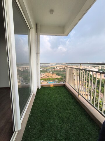 Balcony in 3 BHK Apartment at Shapoorji Pallonji Joyville Phase 2, Sector 102 – for Rent