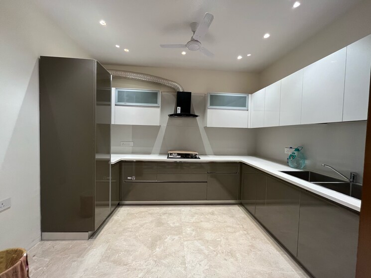 Kitchen, ansal-sushant-lok-i 3 Bedroom 1745 Sq.Ft. Builder Floor In Sector 43 Gurgaon 8970079