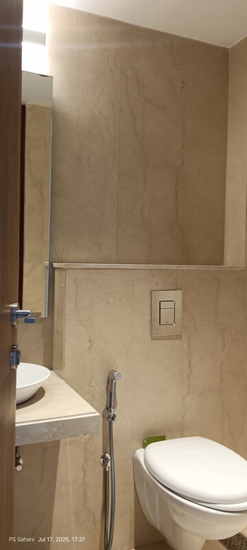 Bathroom in 3 BHK Apartment at Courtyard by Narang Realty and The Wadhwa Group, Pokhran Road No Two – for Sale
