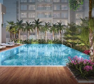 Swimming Pool in 3 BHK Apartment at Godrej Nurture Mumbai, Bhandup West – for Sale