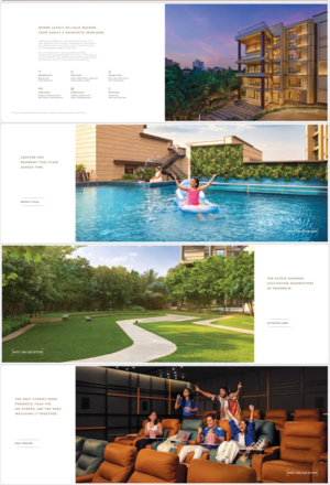 Swimming Pool in 3 BHK Apartment at Bhoomi Celestia, Kanch Pada – for Sale