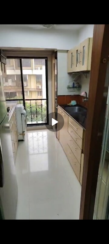 Kitchen in 3 BHK Apartment at Monisha Tower, Andheri West – for Rent