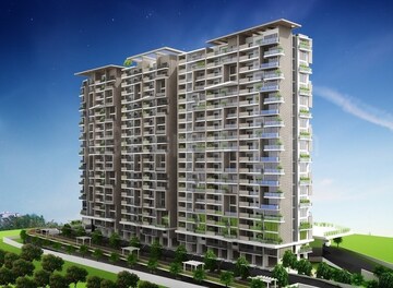 3 BHK Apartment – Exterior View View at DS Max Skycity, Thanisandra - for Sale