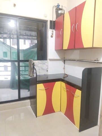 Kitchen in 2 BHK Apartment at Neelkanth Darshan, New Panvel – for Rent