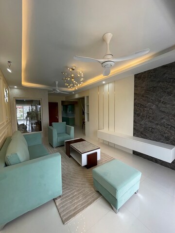 Living Room in 3 BHK Apartment at DS Max Skycity, Thanisandra – for Sale