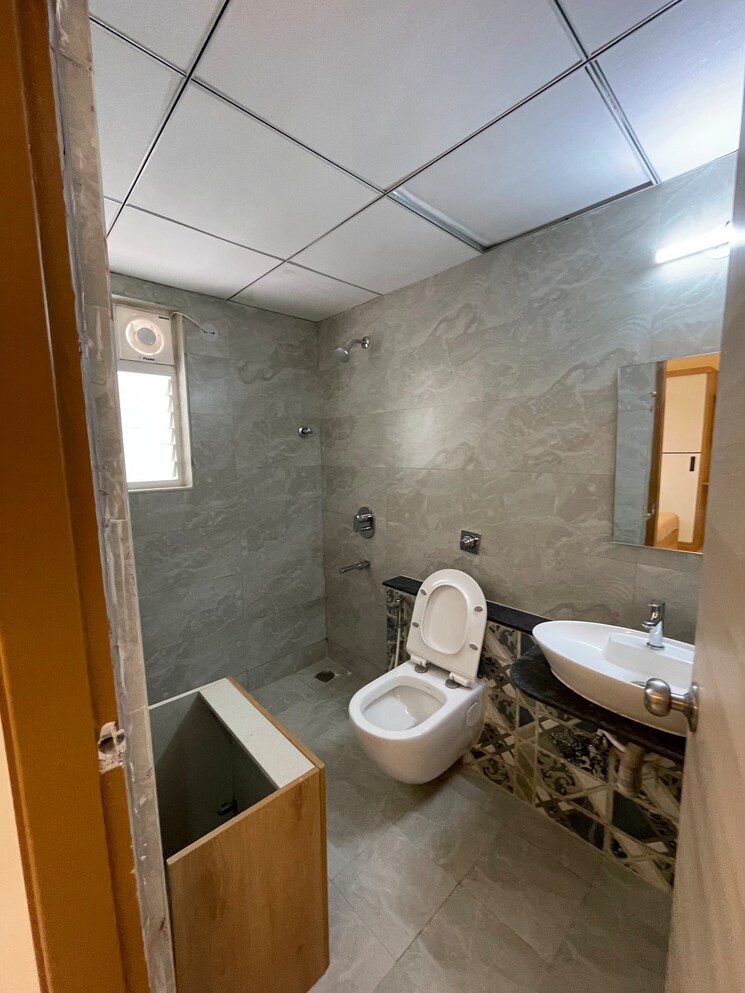 Bathroom, ds-max-skycity 3 Bedroom 2019 Sq.Ft. Apartment In Thanisandra Bangalore 8970173