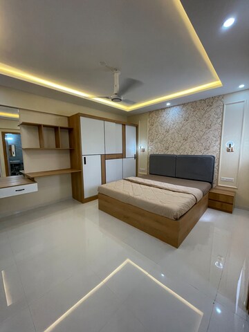 Living Room in 3 BHK Apartment at DS Max Skycity, Thanisandra – for Sale