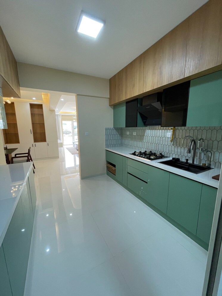 Kitchen, ds-max-skycity 3 Bedroom 2019 Sq.Ft. Apartment In Thanisandra Bangalore 8970173