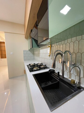 Kitchen in 3 BHK Apartment at DS Max Skycity, Thanisandra – for Sale