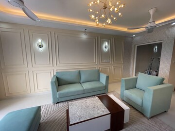 Living Room in 3 BHK Apartment at DS Max Skycity, Thanisandra – for Sale