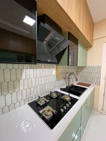 Kitchen in 3 BHK Apartment at DS Max Skycity, Thanisandra – for Sale