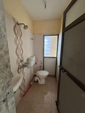 Bathroom in 1 BHK Apartment at Horizon Height, Kasarvadavali – for Rent
