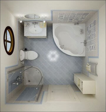 Attached Bathroom in 2 BHK Apartment at Tapovan – for Rent