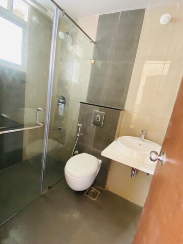 Bathroom in 3 BHK Apartment at Pharande Puneville, Punawale – for Rent