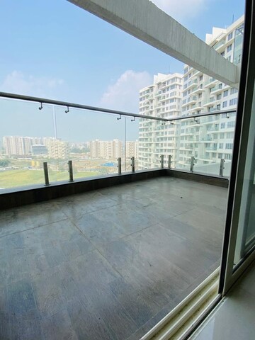 Balcony in 3 BHK Apartment at Pharande Puneville, Punawale – for Rent