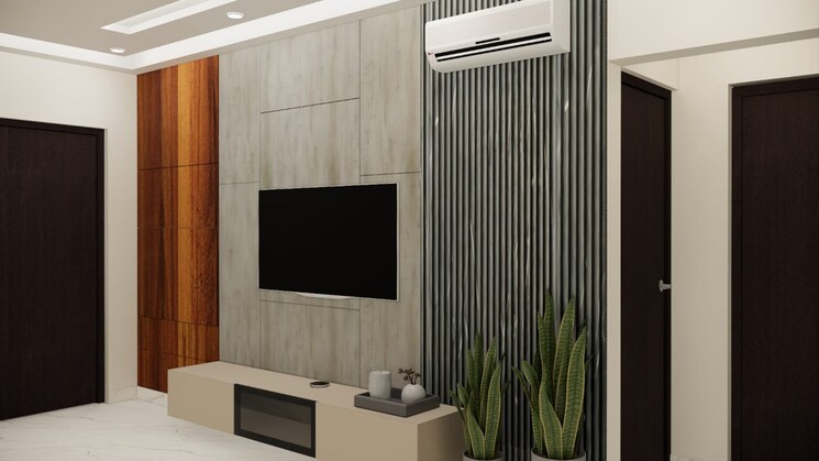 Living Room, prestige-beverly-hills 3 Bedroom 1874 Sq.Ft. Apartment In Kokapet Hyderabad 8970278