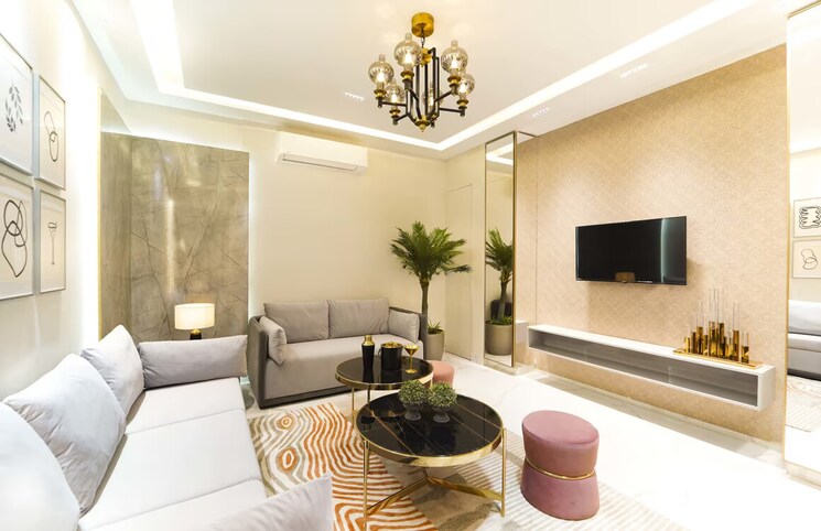 Living Room, smart-world-orchard 2.5 Bedroom 1185 Sq.Ft. Apartment In Sector 61 Gurgaon 8970298