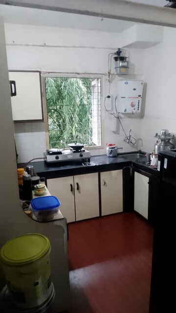 Kitchen in 1 BHK Apartment at Lokpuram CHS, Vasant Vihar – for Rent