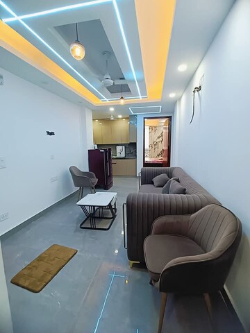 Living Room in 2 BHK Apartment at Saket – for Rent