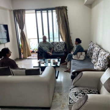 Living Room in 2.5 BHK Apartment at Lodha Dioro, Wadala Truck Terminal – for Sale