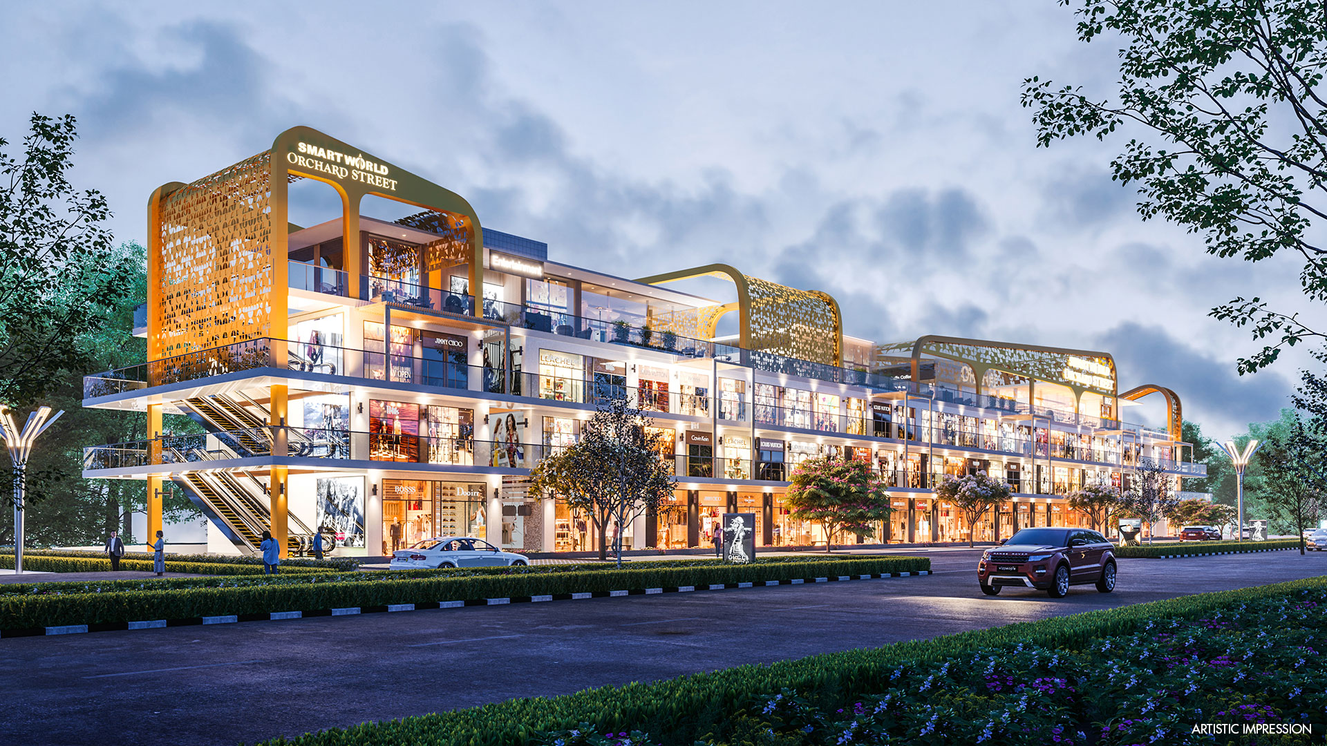 3 BHK + Pooja Room Apartment For Rent in Smart World Orchard