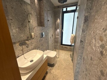 Bathroom in 3 BHK Apartment at Prabhadevi CHS, Prabhadevi – for Sale