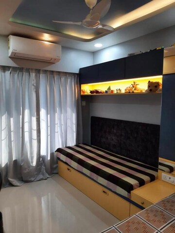 Bedroom in 3 BHK Apartment at Ashwamedh Ashwa Platinum, Mulund West – for Sale