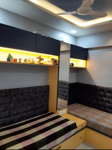 Bedroom in 3 BHK Apartment at Ashwamedh Ashwa Platinum, Mulund West – for Sale