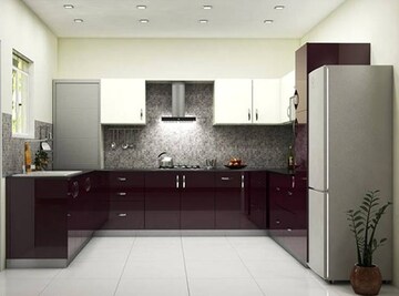Kitchen in 3 BHK Apartment at DS Max Skycity, Thanisandra – for Sale
