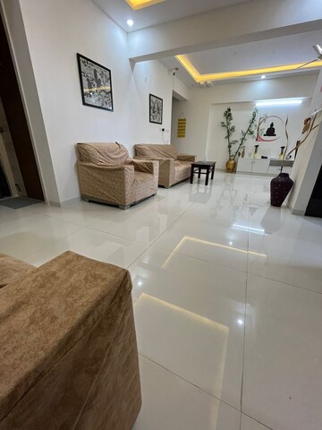 Living Room in 3 BHK Apartment at DS Max Skycity, Thanisandra – for Sale
