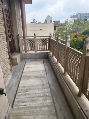 Balcony in 3 BHK Builder Floor at Lajpat Nagar Iii – for Rent