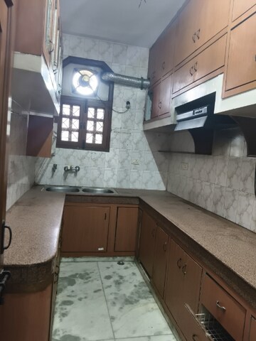 Kitchen in 3 BHK Builder Floor at Lajpat Nagar Iii – for Rent