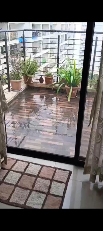 Balcony in 3 BHK Apartment at Kolte Patil Ivy Apartments, Wagholi – for Rent
