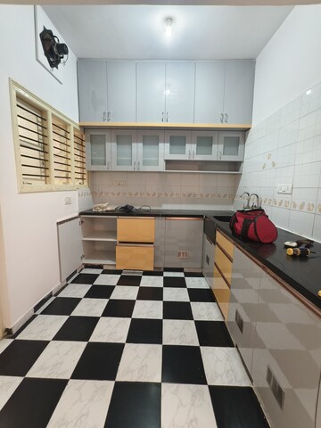 Kitchen in 2 BHK Builder Floor at Hsr Layout – for Rent
