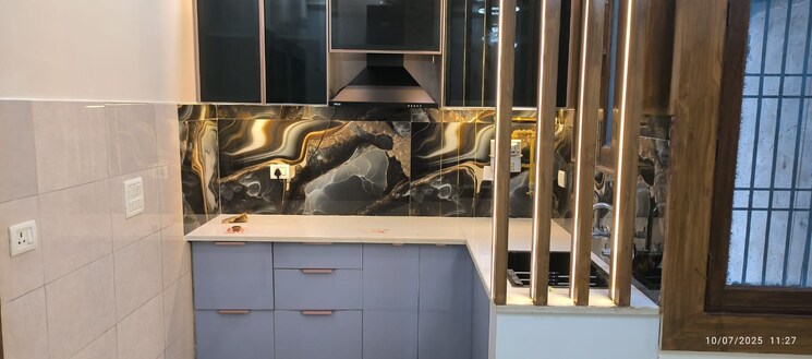 Kitchen, vasundhara sector 1 3 Bedroom 1665 Sq.Ft. Builder Floor In Vasundhara Sector 1 Ghaziabad 8970590